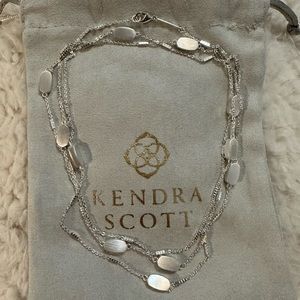 KENDRA SCOTT • Franklin Long Necklace In Silver